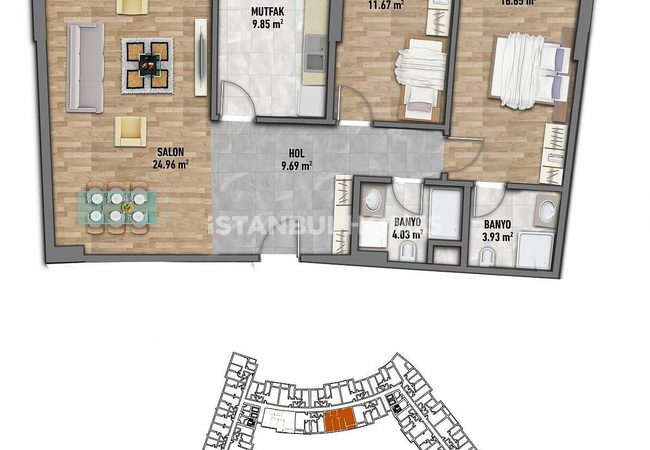 Preisgünstige Wohnungen In Beylikduzu Zu Verkaufen 26