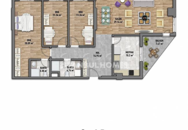 Preisgünstige Wohnungen In Beylikduzu Zu Verkaufen 36