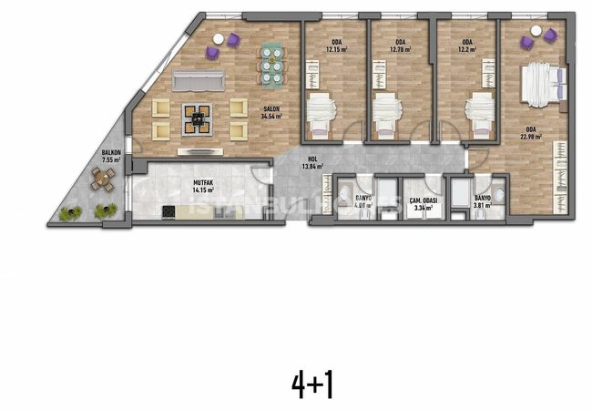 Preisgünstige Wohnungen In Beylikduzu Zu Verkaufen 39