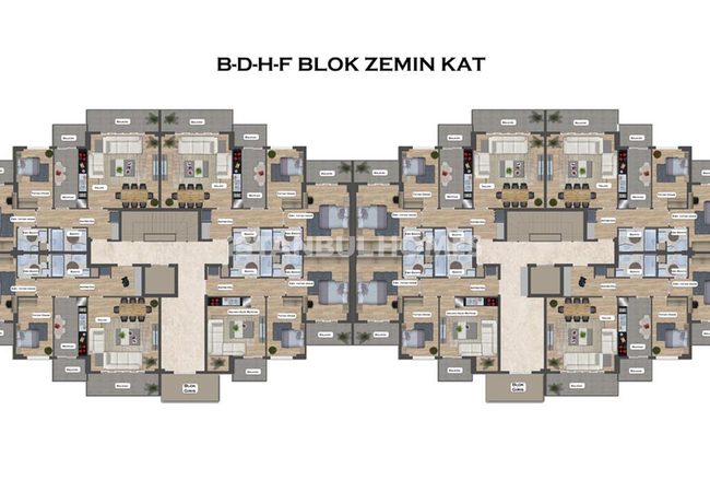 Immobilien In Einer Anlage Mit Pools In Istanbul Silivri 33