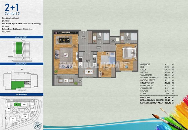 Modern Properties Suitable for Investment in Avcilar, Istanbul 22