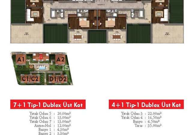 Spacieux Immobiliers Concept Familial À Vendre À Istanbul 46