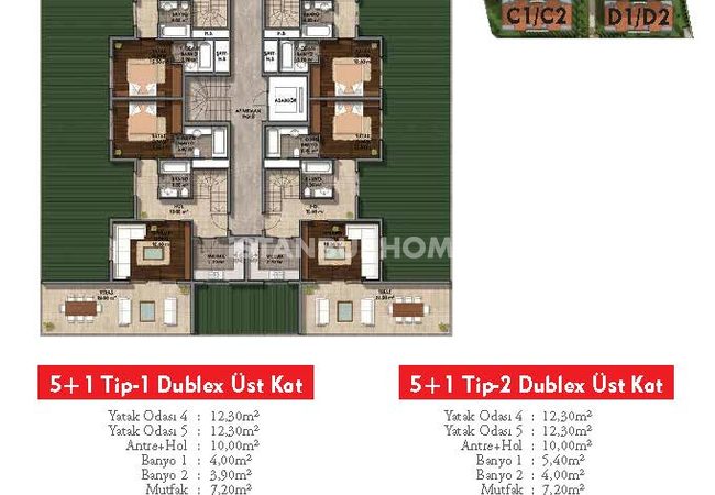 Spacieux Immobiliers Concept Familial À Vendre À Istanbul 35