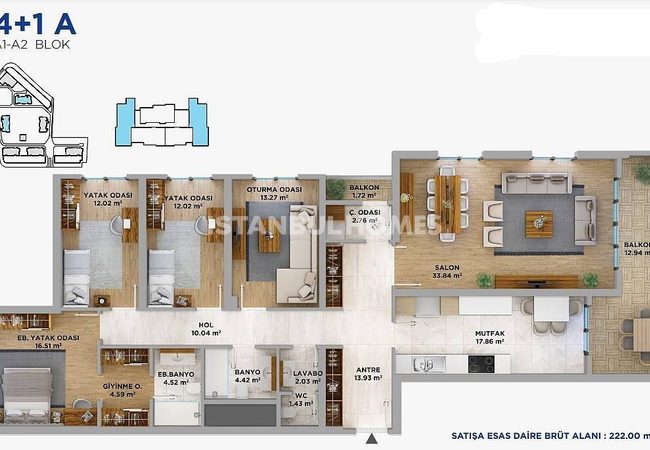 Schicke Wohnungen In Einem Projekt In Avcilar Istanbul 32