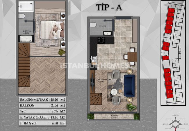 Investment Flats in a Luxurious Complex in Bahcelievler 10