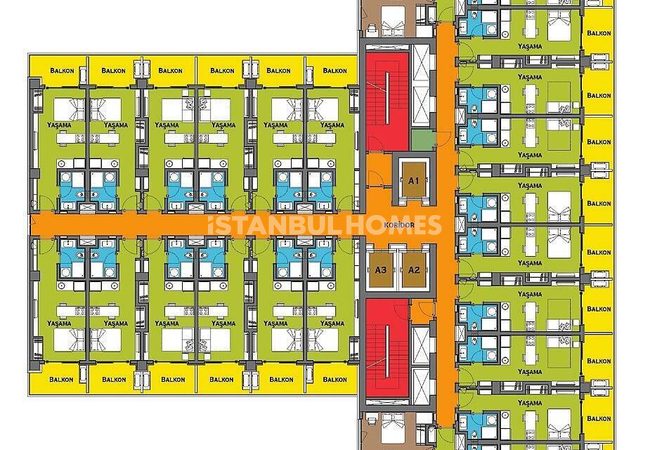 Maltepe’de Otel Konseptli Konut Projesinde Modern Gayrimenkuller 34