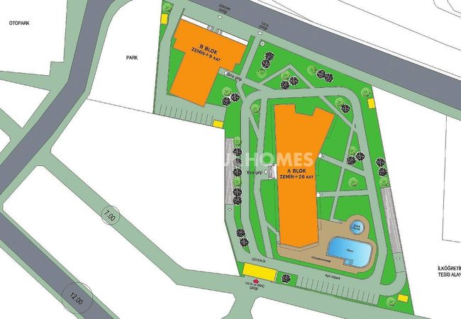 Maltepe’de Otel Konseptli Konut Projesinde Modern Gayrimenkuller 37