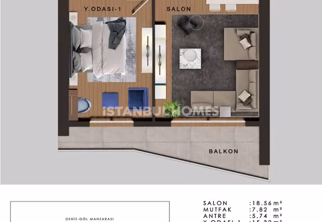 New Apartments with Botanic Garden in Buyukcekmece Istanbul 20