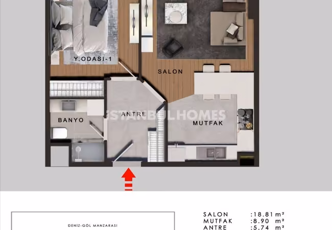 New Apartments with Botanic Garden in Buyukcekmece Istanbul 21