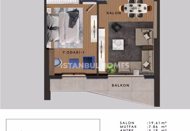 New Apartments with Botanic Garden in Buyukcekmece Istanbul 22