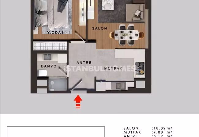 New Apartments with Botanic Garden in Buyukcekmece Istanbul 23