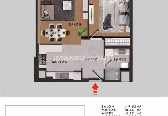 New Apartments with Botanic Garden in Buyukcekmece Istanbul 24