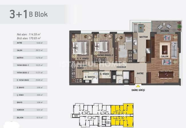 库库切克梅斯 (küçükçekmece)的现代设计别致公寓 20
