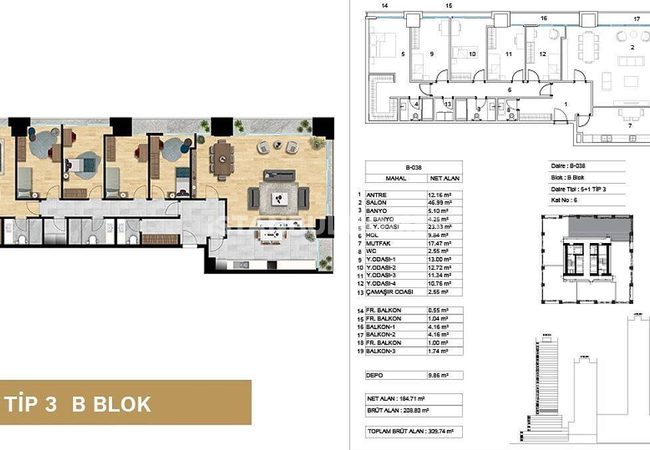 Ataşehir'de Devlet Garantili Lüks Projede Konforlu Daireler 22