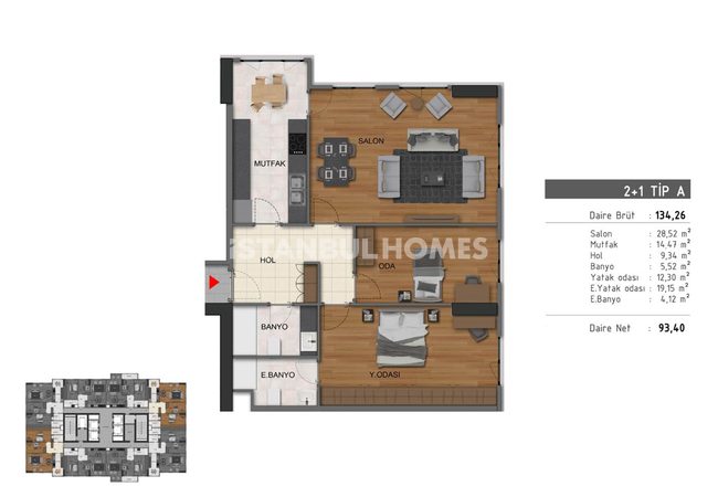 Appartements De Design Contemporain Avec Vue Mer À Kartal 13