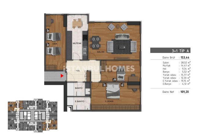 Appartements De Design Contemporain Avec Vue Mer À Kartal 14