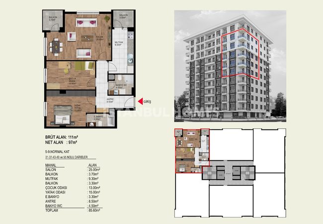Citizenship Approved Real Estate in Istanbul Kucukcekmece 17