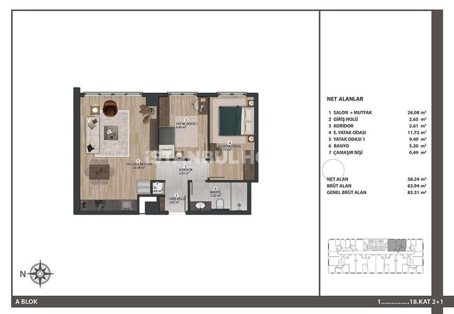 Apartments Very Close to Metro Station in Bagcilar Istanbul 14