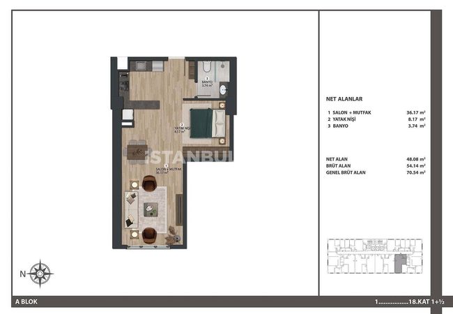 Apartments Very Close to Metro Station in Bagcilar Istanbul 16