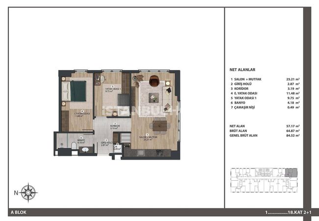 Apartments Very Close to Metro Station in Bagcilar Istanbul 19