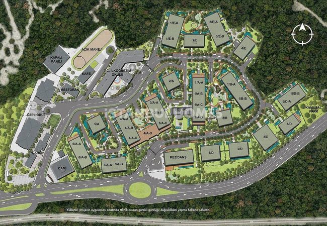 Spacious Real Estate with Forest View in Kağıthane Istanbul 23