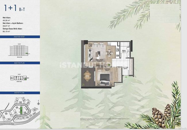 Spacious Real Estate with Forest View in Kağıthane Istanbul 24