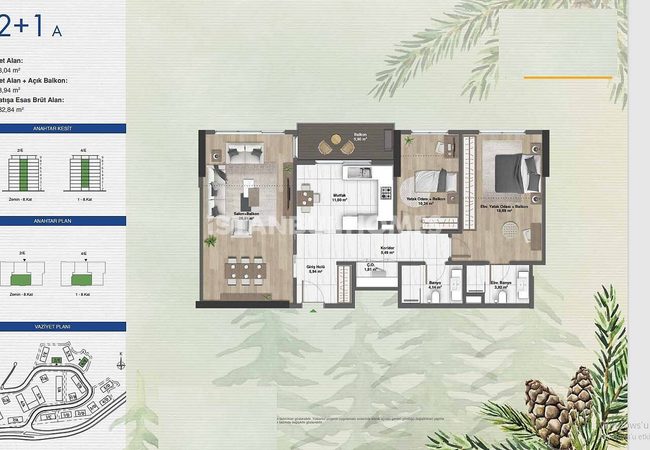 Spacious Real Estate with Forest View in Kağıthane Istanbul 26