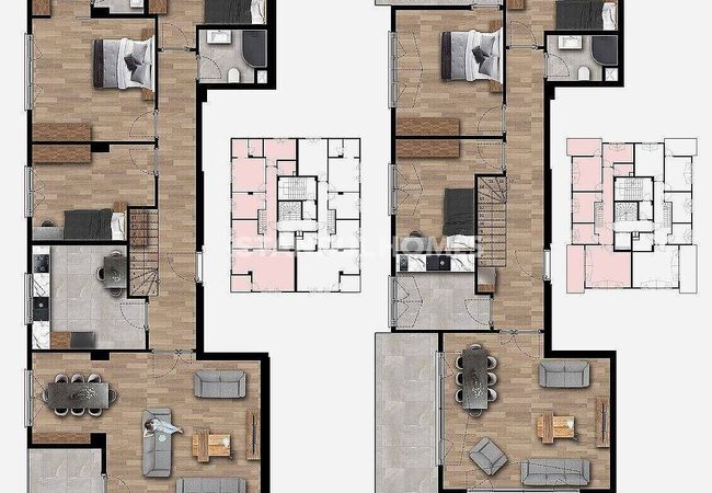 Real Estate in Equipped Complex in Uskudar Istanbul 33
