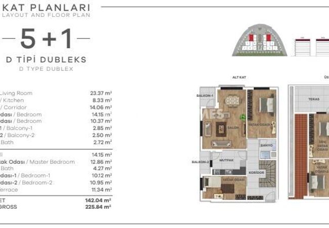 İstanbul Eyüpsultan’da Havuzlu Sitede Modern Daireler 30