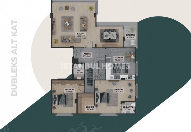 Modern Flats at Central Location in Istanbul Uskudar 20