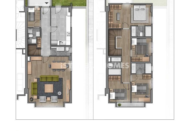 Maisons Spacieuses Avec Jardin Et Balcon À Istanbul Basaksehir 8