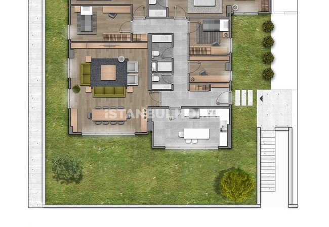 Maisons Spacieuses Avec Jardin Et Balcon À Istanbul Basaksehir 9