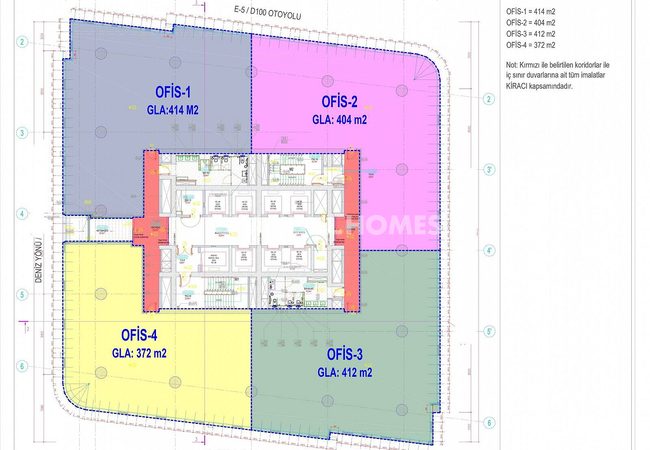 Bureaux Exceptionnels À Garantie De Location À Maltepe 31