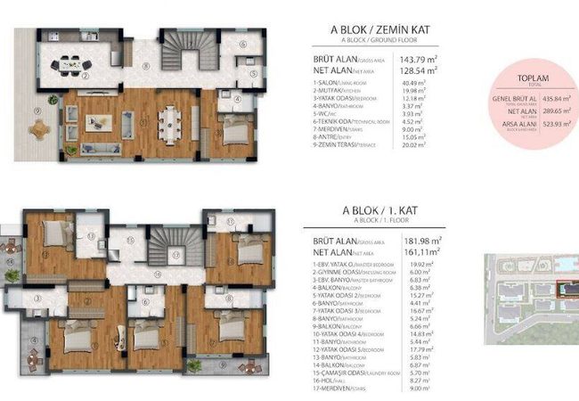 Büyükçekmece’de Villa Sitesinde Havuzlu ve Bahçeli Villalar 17