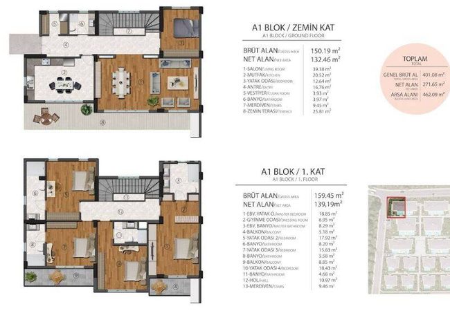 Büyükçekmece’de Villa Sitesinde Havuzlu ve Bahçeli Villalar 18