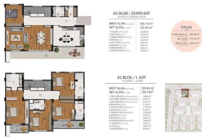 Büyükçekmece’de Villa Sitesinde Havuzlu ve Bahçeli Villalar 19