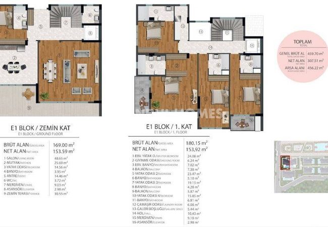 Büyükçekmece’de Villa Sitesinde Havuzlu ve Bahçeli Villalar 25