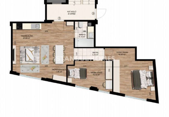 Appartements Adaptés À L'investissement Près De La Mer À Kadikoy 8