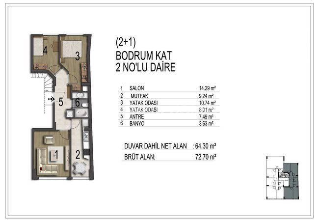 Immobiliers Spacieux Dans Une Résidence À Istanbul Eyupsultan 15