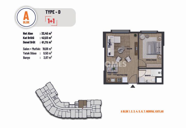 Flats in Complex Near E-5 Highway in Pendik Istanbul 12