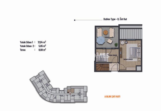 Flats in Complex Near E-5 Highway in Pendik Istanbul 15