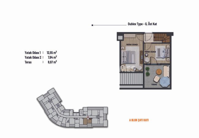 Flats in Complex Near E-5 Highway in Pendik Istanbul 17