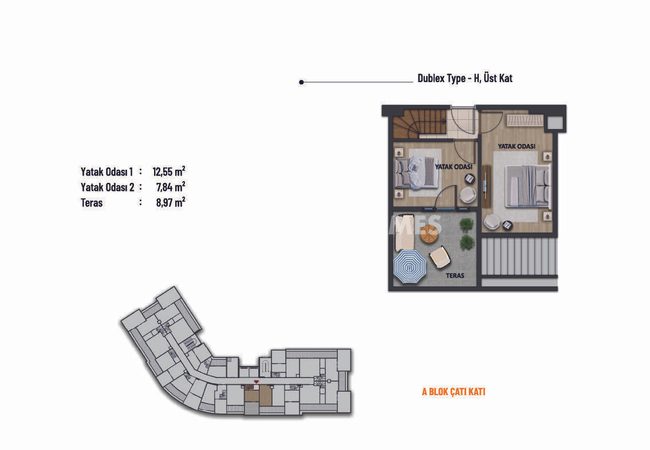 Flats in Complex Near E-5 Highway in Pendik Istanbul 19