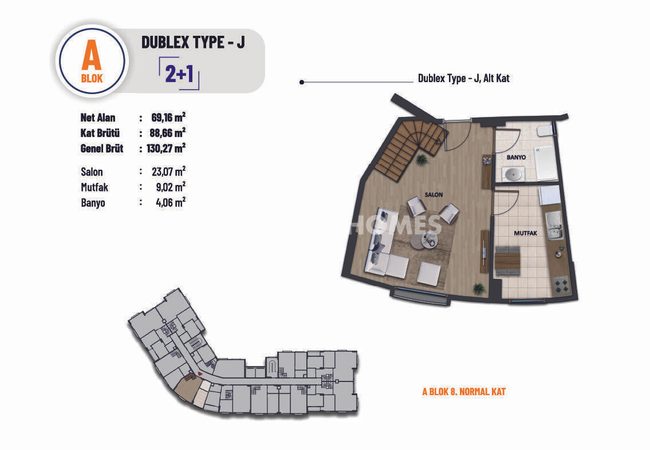 Flats in Complex Near E-5 Highway in Pendik Istanbul 22