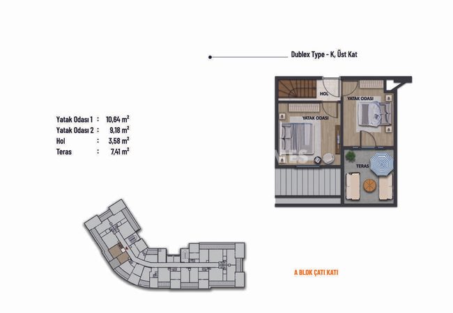 Flats in Complex Near E-5 Highway in Pendik Istanbul 23