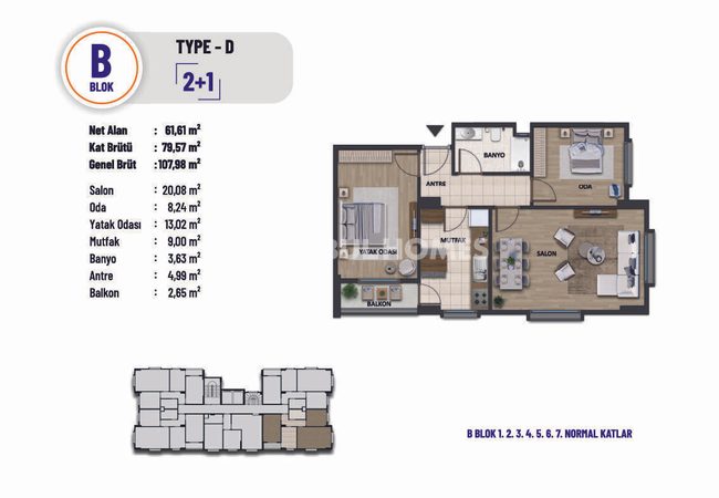 Flats in Complex Near E-5 Highway in Pendik Istanbul 37