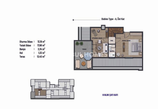 Flats in Complex Near E-5 Highway in Pendik Istanbul 39