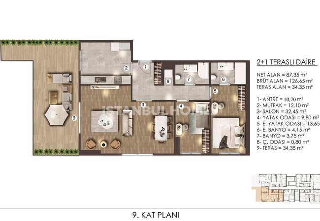 Immobilien Mit Seeblick In Der Nähe Der Hauptstraße In Istanbul 34