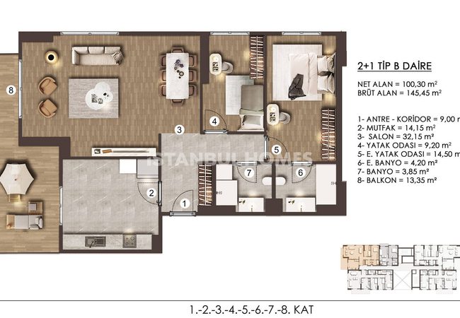 Immobilien Mit Seeblick In Der Nähe Der Hauptstraße In Istanbul 35