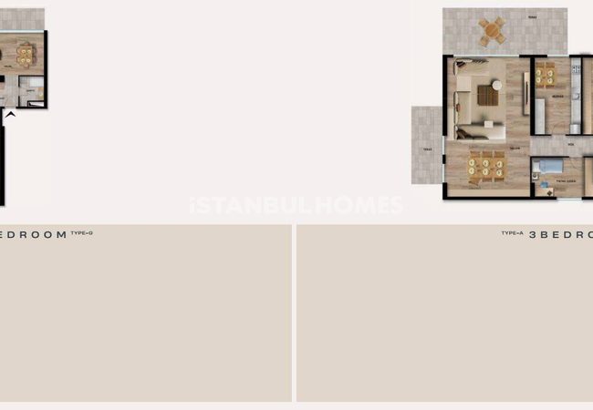 Immobilien In Einem Komplex Mit Sicherheit In Istanbul 26